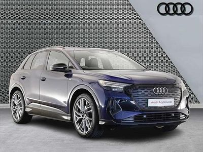 Usado Audi Q4 e-tron Advanced 219 kW (299 HP) 2023 Azul SUV
