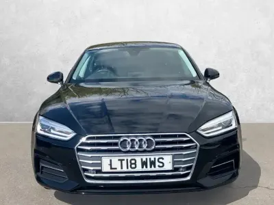 Usado Audi A5 Sport 190 CV (139 kW) 2018 Negro Coupe