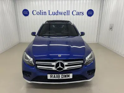 Used Mercedes GLC220 AMG Line Premium 2018 Blue SUV