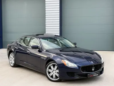 Used Maserati Quattroporte 404 HP (297 kW) 2013 Blue Sedan