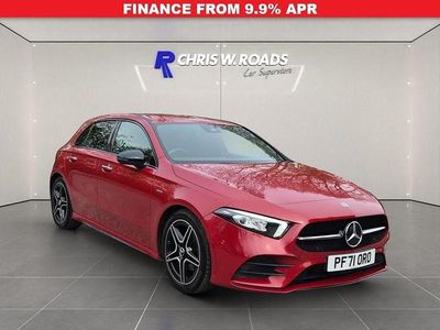 Used Mercedes A180 AMG line 136 HP (100 kW) 2022 Red Hatchback