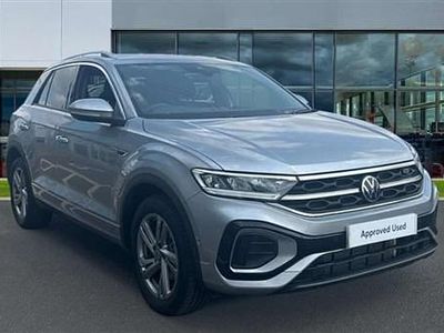 Pyrite silver Used 2025 VW T-Roc R-line SUV | £27,593 (A bit pricey)
