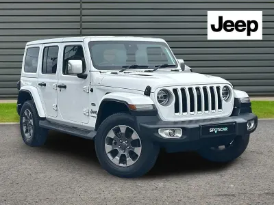 Begagnad Jeep Wrangler Overland 270 HK (198 kW) 2020 Vit SUV