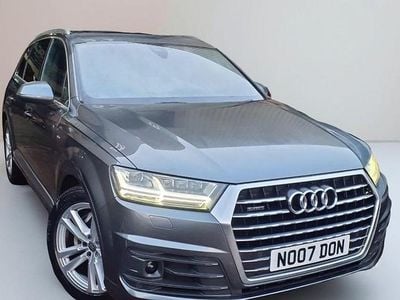 Grey Used 2015 Audi Q7 S-Line SUV | £18,480 (Fair price)