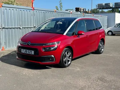 Gebraucht Citroën Grand C4 Picasso Flair 120 PS (88 kW) 2018 Rot Van / Kleinbus