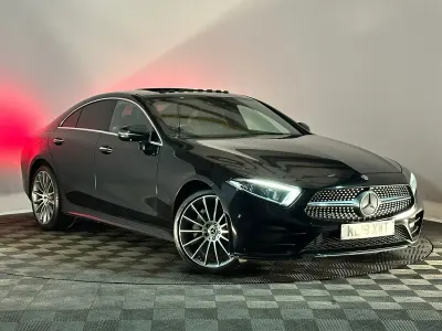 Used Mercedes CLS350 AMG Line Premium Plus 286 HP (210 kW) 2018 Black Coupe