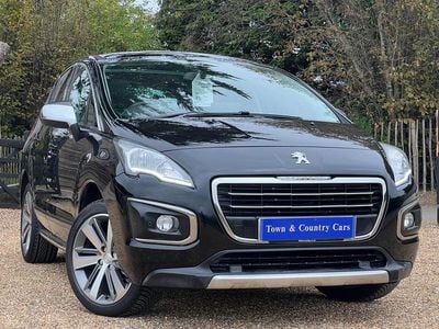 Black Used 2016 Peugeot 3008 Allure Hatchback | £8,650 (Good price)