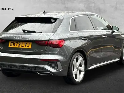 Used Audi A3 Sportback S-Line 150 HP (110 kW) 2023 Grey Hatchback