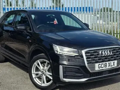 Used Audi Q2 S-Line 150 HP (110 kW) 2018 Black SUV