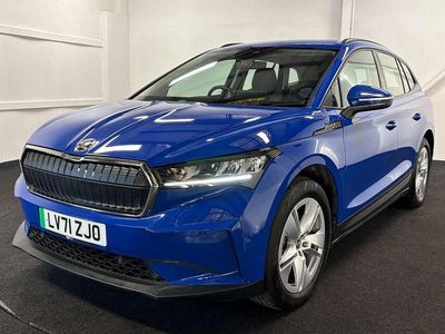 Used Skoda Enyaq iV ecoSuite 131 kW (179 HP) 2021 Blue SUV