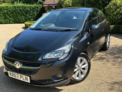 Used Vauxhall Corsa 75 HP (55 kW) 2017 Black Hatchback