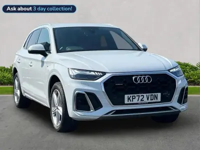 Used Audi Q5 S-Line 265 HP (194 kW) 2022 White SUV