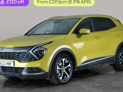 Used Kia Sportage 230 HP (169 kW) 2023 Yellow SUV