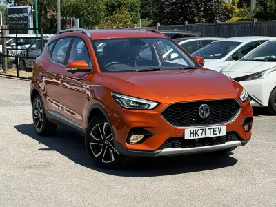 Used MG ZS Exclusive 106 HP (77 kW) 2021 Orange SUV