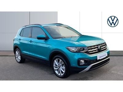 Usado VW T-Cross SE 110 CV (80 kW) 2023 Turquesa SUV