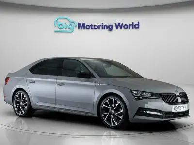 Used Skoda Superb SportlinePlus 190 HP (139 kW) 2023 Grey Hatchback