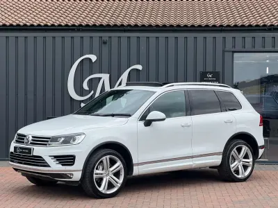 Used VW Touareg R-line Plus 262 HP (192 kW) 2016 White SUV