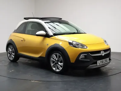 Used Vauxhall Adam Rocks 70 HP (51 kW) 2018 Orange Hatchback