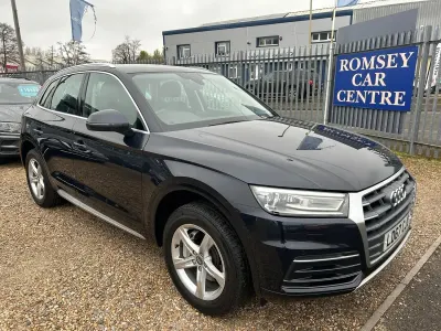 Used Audi Q5 Sport 190 HP (139 kW) 2017 Blue SUV