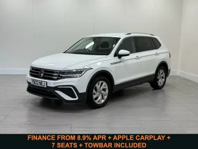 Used VW Tiguan Allspace Life 150 HP (110 kW) 2022 White SUV