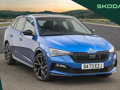 Race blue metallic Used 2023 Skoda Scala Monte Carlo Hatchback | £16,995 (Fair price)