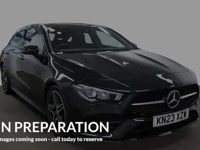 Used Mercedes CLA200 Shooting Brake AMG Line Premium 163 HP (119 kW) 2022 Black Estate