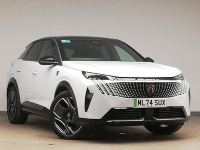 Used Peugeot e-3008 GTi 156 kW (213 HP) 2024 White SUV