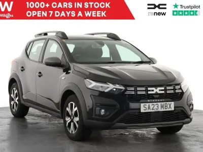 Begagnad Dacia Sandero Journey 2023 Svart Halvkombi