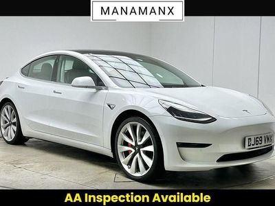 Usado Tesla Model 3 Performance 461 kW (627 HP) 2019 Branco Sedan