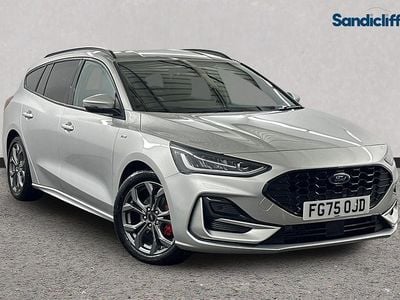 Silver Used 2025 Ford Focus ST-Line Estate | £21,190 (Good price)