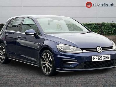 Used VW Golf VII R-line Edition 150 HP (110 kW) 2020 Blue Hatchback