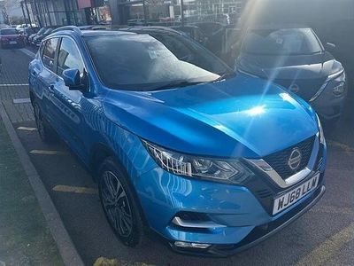 Used Nissan Qashqai N-Connecta 108 HP (79 kW) 2018 Blue SUV