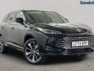 Metallic black pearl Used 2024 MG HS Trophy SUV | £19,728 (Expensive)