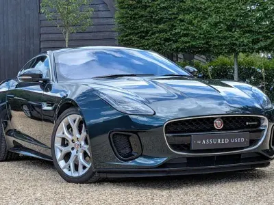 Used Jaguar F-Type R-Dynamic 300 HP (220 kW) 2018 Green Coupe