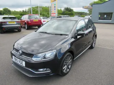 Used VW Polo Design 2015 Black Hatchback
