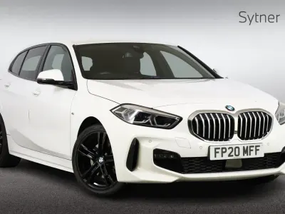 Used BMW 118 M Sport 138 HP (101 kW) 2020 White Hatchback
