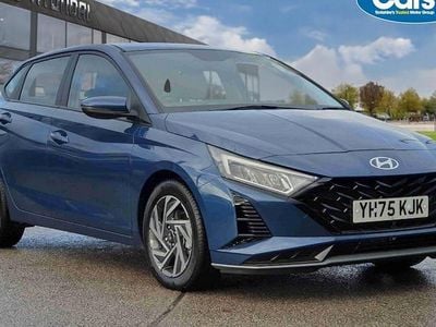 New Hyundai i20 Advanced 101 HP (74 kW) 2025 Blue Hatchback