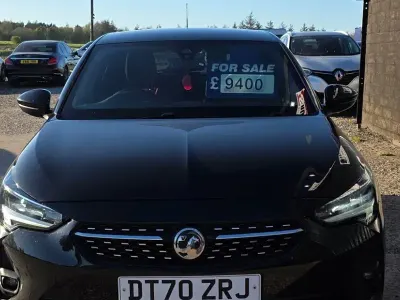 Used Vauxhall Corsa SRi 100 HP (73 kW) 2021 Black Hatchback