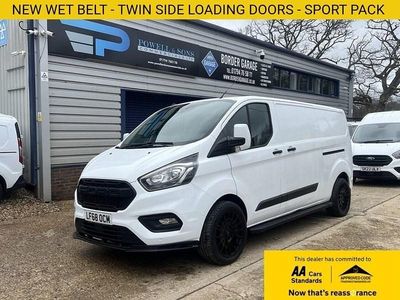 Used Ford Transit Custom Trend 105 HP (77 kW) 2018 White Van