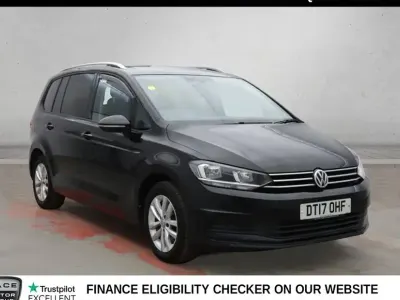 Used VW Touran Family 113 HP (83 kW) 2017 Black MPV
