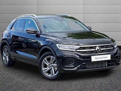 White New 2025 VW T-Roc Black Edition SUV | £29,295 (Super price)