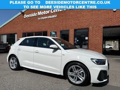 Used Audi A1 Sportback S-Line 110 HP (80 kW) 2023 White Hatchback