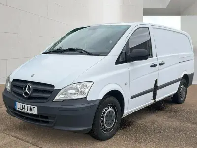 Used Mercedes Vito 136 HP (100 kW) 2014 White Van