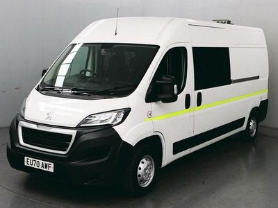 Used Peugeot Boxer 140 HP (102 kW) 2021 White Van