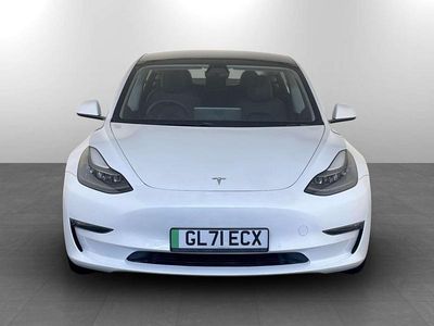 Used Tesla Model 3 Long Range AWD 254 kW (346 HP) 2021 White Sedan