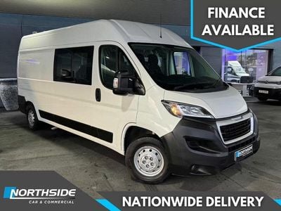 White Used 2020 Peugeot Boxer Van | £9,950 (Fair price)