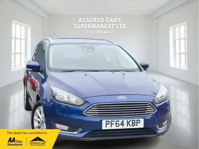 Used Ford Focus Titanium 125 HP (91 kW) 2015 Blue Estate
