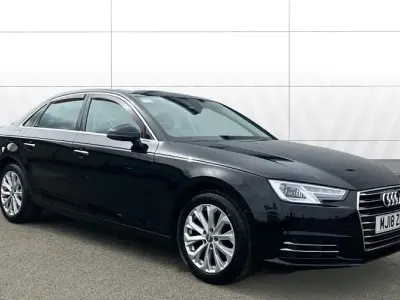 Begagnad Audi A4 Comfort 150 HK (110 kW) 2018 Svart Sedan
