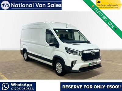 Used Maxus V90 204 HP (150 kW) 2023 White Van