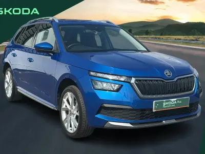 Used Skoda Kamiq SE L Executive 115 HP (84 kW) 2023 Blue SUV